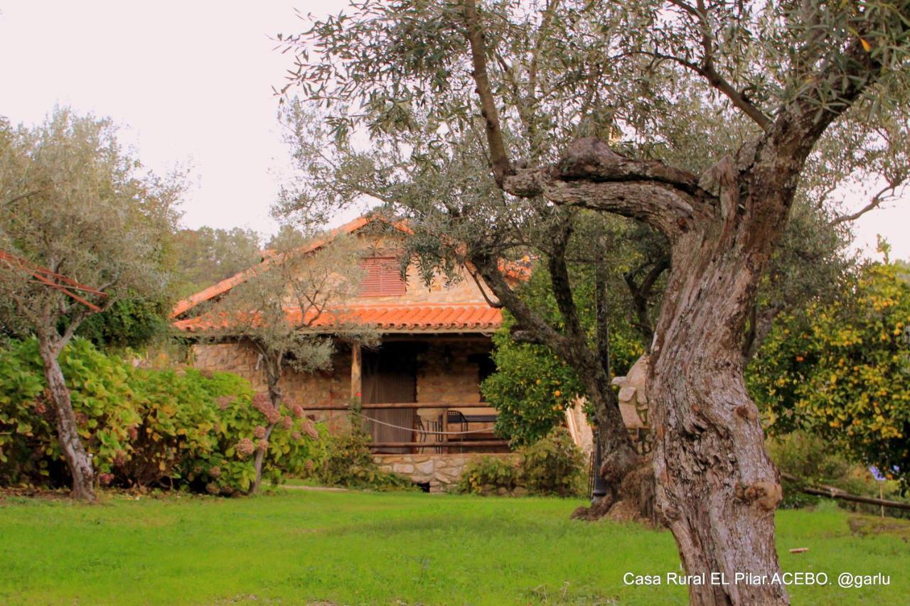Casa Rural El Pilar Acebo Esterno foto