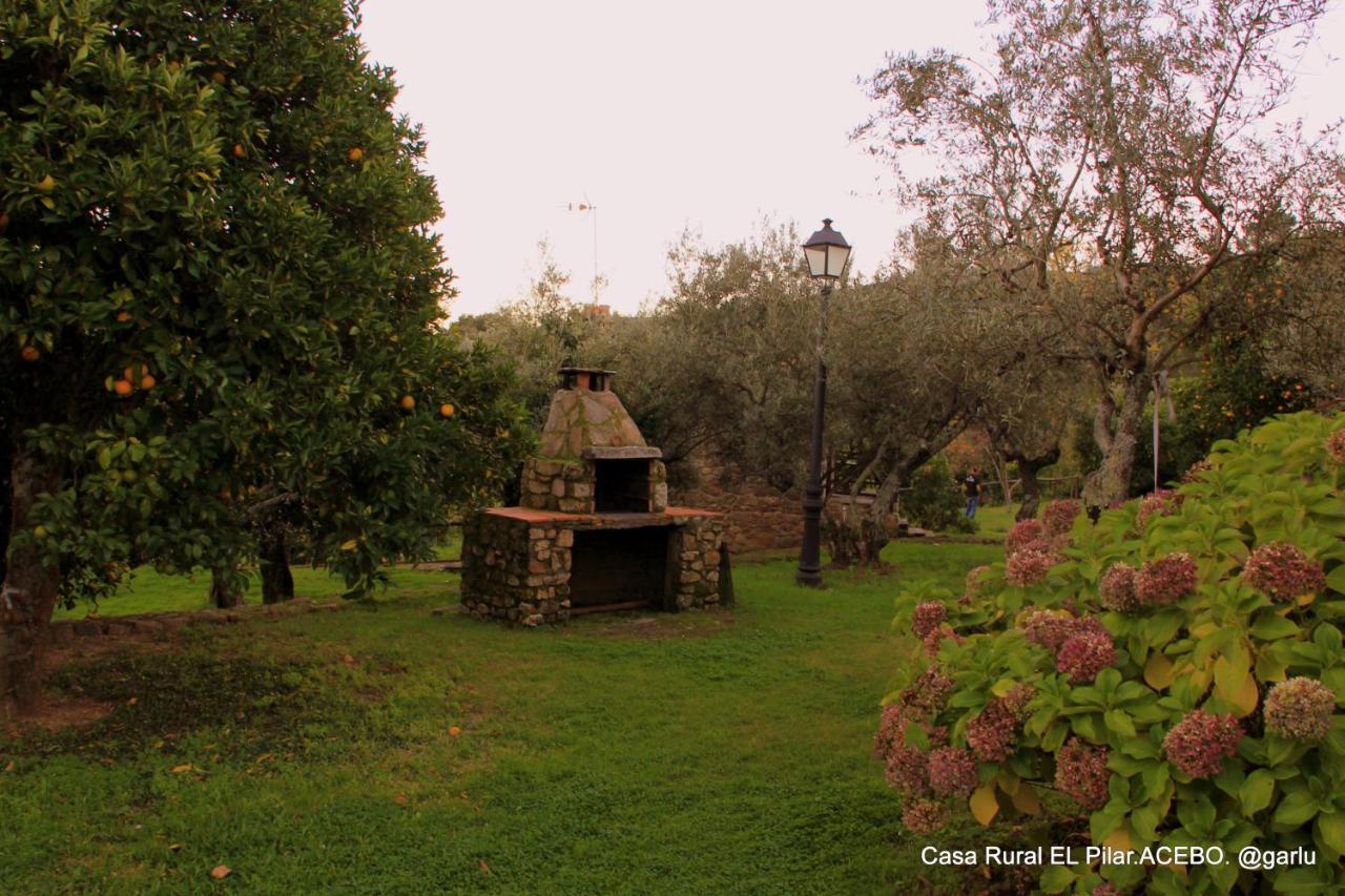 Casa Rural El Pilar Acebo Esterno foto